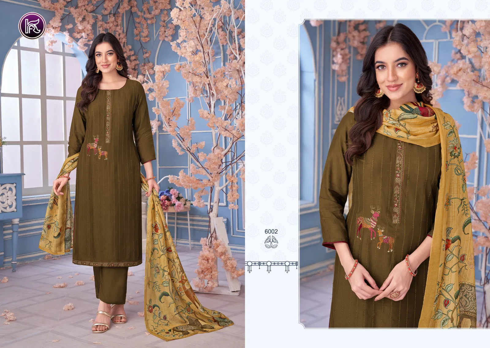 Abeera By Kala Muslin Embroidery Wholesale Salwar Suits Suppliers In Mumbai